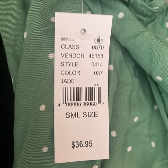 Pacsun- Small S- L.A. Hearts - Jade dress - Picture 4 of 4